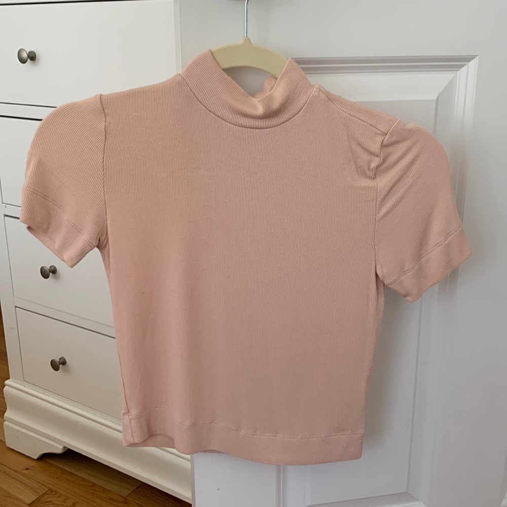 Babaton cropped fitted tshirt